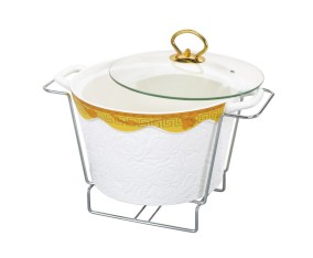 Vicenza Penghangat Makanan Bulat - Lily B919